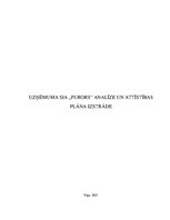 Referāts 'Azartspēļu uzņēmuma SIA "Furors" stratēģija un attīstības plāns', 1.