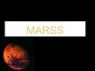Prezentācija 'Marss', 1.