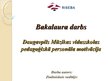 Prezentācija 'Daugavpils Mūzikas vidusskolas pedagoģiskā personāla motivācija', 1.