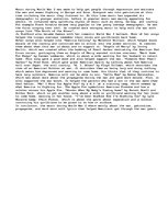 Eseja 'Music During WW2 and how It Played a Role', 1.