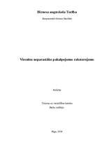 Referāts 'Viesnīcu neparastāko pakalpojumu raksturojums', 1.