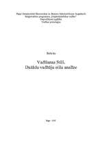 Referāts 'Vadīšanas stili. Dažādu vadītāju stilu analīze', 1.