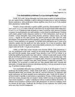 Eseja 'Trīs visaktuālākās problēmas Latvijas darbaspēka tirgū', 1.