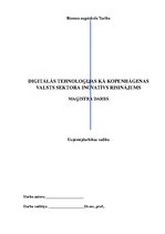 Diplomdarbs 'Digitālās tehnoloģijas kā Kopenhāgenas valsts sektora inovatīvs risinājums', 1.