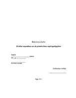 Referāts 'Brīvības atņemšana un tās piemērošana nepilngadīgajiem', 1.