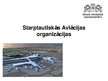 Referāts 'Starptautiskās aviācijas organizācijas', 11.