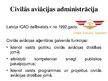 Referāts 'Starptautiskās aviācijas organizācijas', 15.