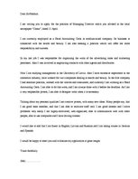 Eseja 'Application Letter', 1.