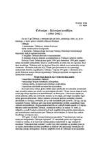 Konspekts 'Čečenijas – Krievijas konflikts', 1.