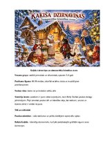 Paraugs 'Scenārijs „Kaķīša dzirnaviņas un Ziemassvētku labestības zvans”', 1.