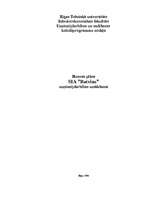 Biznesa plāns 'Biznesa plāns atpūtas kompleksam', 1.