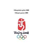Referāts 'Olimpiskās spēles 2008.gadā', 1.
