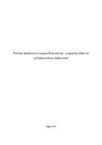 Referāts 'Politiskā ekstrēmisma izaugsme Rietumeiropā – imigrācijas efekts vai politiskās ', 1.