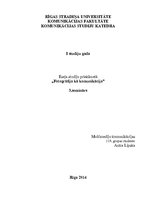 Konspekts 'Fotogrāfija kā komunikācija', 1.