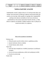 Biznesa plāns 'Boulinga atpūtas centrs', 16.