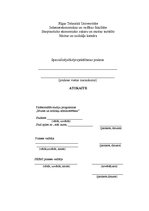 Prakses atskaite 'Prakses atskaite', 1.