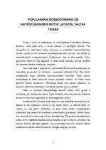 Referāts 'Populārākie kosmogoniskie un antropogoniskie motīvi latviešu tautas teikās', 1.