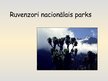 Prezentācija 'Ruvenzori Nacionālais parks', 1.