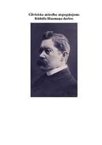 Referāts 'Cilvēcisko attiecību atspoguļojums Rūdolfa Blaumaņa darbos', 1.