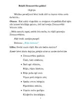 Konspekts 'Ziemassvetku scenārijs', 1.