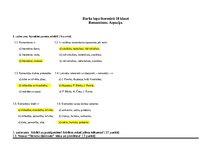 Konspekts 'Darba lapa literatūrā 10 klasei - Romantisms. Aspazija', 1.