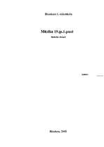 Referāts 'Mūzika 19.gs. pirmajā pusē', 1.
