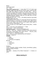 Konspekts 'Infekciju slimības, to raksturojums un analīze', 26.