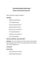 Konspekts 'Sveču diena', 1.