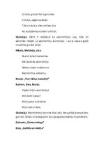 Konspekts 'Sveču diena', 2.