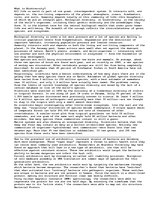 Eseja 'This Essay Clarifies the Confusion of why Biodiversity Even Exists', 1.