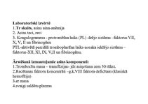 Konspekts 'Asiņošana jaundzimušajam', 4.