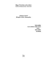 Referāts 'Eiropas valstu ekonomika', 1.