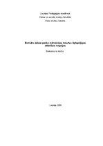 Diplomdarbs 'Bernātu dabas parka rekreācijas resursu ilgtspējīgas attīstības iespējas', 1.