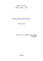 Konspekts 'Grafiskais diktāts', 1.