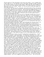 Eseja 'Haunted by Memories', 1.