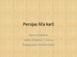 Prezentācija 'Persijas līča karš', 1.