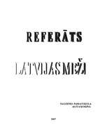 Referāts 'Latvijas meži', 1.