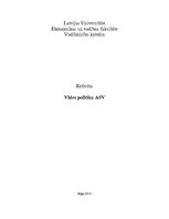 Referāts 'Vides politika Amerikas Savienotajās Valstīs', 1.