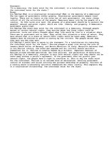 Eseja 'Democratic and Totalitarian Beliefs', 1.