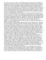 Eseja 'Nurture Has a Lot to Do with Gender Roles We Play', 1.