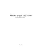 Referāts 'Rūpniecības apvērsums Anglijā, tā sociāli ekonomiskās sekas', 1.