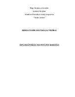 Referāts 'Diplomātiskās imunitātes robežas', 1.