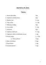 Konspekts 'Biznesa plāns', 1.