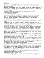 Eseja 'Political Correctness', 1.