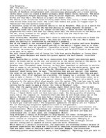 Eseja 'The Matrix IRP (Independent Research Project)', 1.