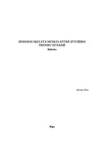 Referāts 'Izmaiņas skeleta muskulatūrā izturības treniņu ietekmē', 1.