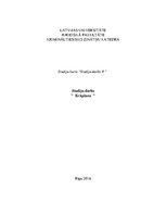 Referāts 'Krāpšana', 1.