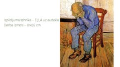 Prezentācija 'Vinsenta Van Goga gleznas "Skumjš vecs vīrs jeb Pie mūžības vārtiem" analīze', 5.