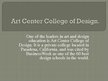 Prezentācija 'Art Center College of Design', 1.