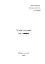 Referāts 'Teleskops', 1.